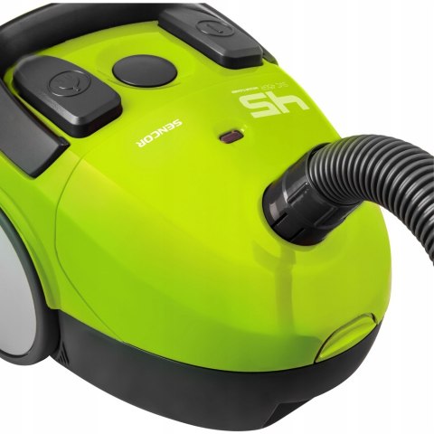 Odkurzacz Workowy Sencor Svc45b 850W Eco, 5-Filtracji, Auto. Kabla, Zielony