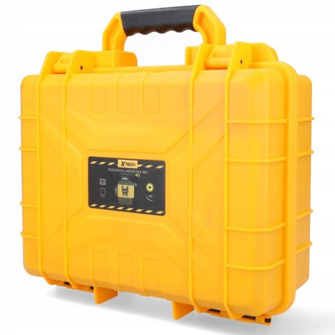 Laserowa Poziomica Xtech 360° 4D Z Pilotem, Lcd, Regulowana Podstawa