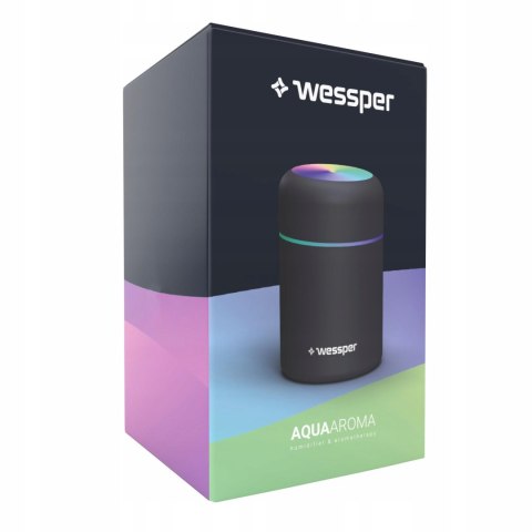Nawilżacz I Dyfuzor Aromaterapia Led Wessper Aqua Aroma 300Ml Usb Do Domu
