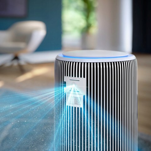 Oczyszczacz Powietrza Philips Ac3420/10 2W1 Nawilżanie Filtr Hepa Do 78 M2