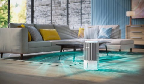 Oczyszczacz Powietrza Philips Ac3420/10 2W1 Nawilżanie Filtr Hepa Do 78 M2