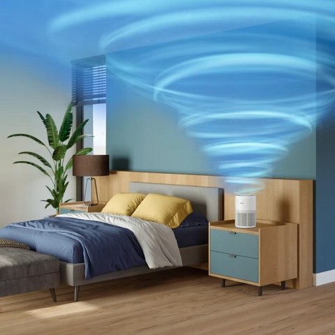 Oczyszczacz Powietrza Philips Pureprotect Mini Biały Ac0920/10 65M2 Hepa
