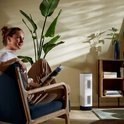 Oczyszczacz Powietrza Qlima A 68 50W Hepa, 3-Tryb, Jonizator Uv-C Do 68M³
