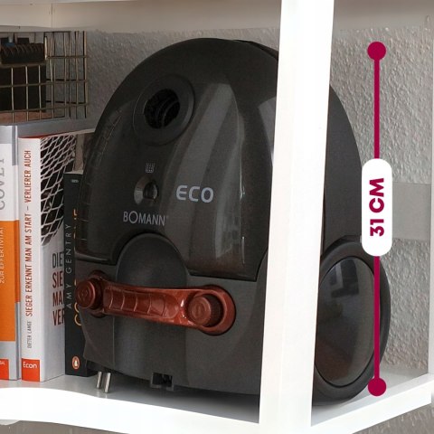 Odkurzacz Bomann Bs9019, 700W, 5-Filtracji, Indykator Worka, Auto Kabel