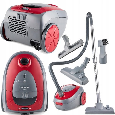 Odkurzacz Workowy Zelmer Tadek 800W 2,5L Filtr Epa Rura Teleskopowa Parkiet