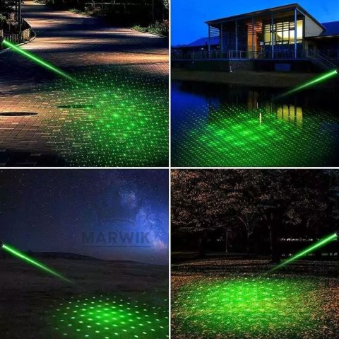 Ultra Mocny Laser Zielony 90000W Wskaźnik Laserowy Akumulator Ładowarka 4W1