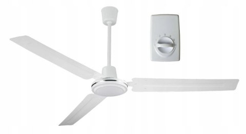 Wentylator Sufitowy Daxton Air Power 142Cm 70W 5 Prędkości Biały