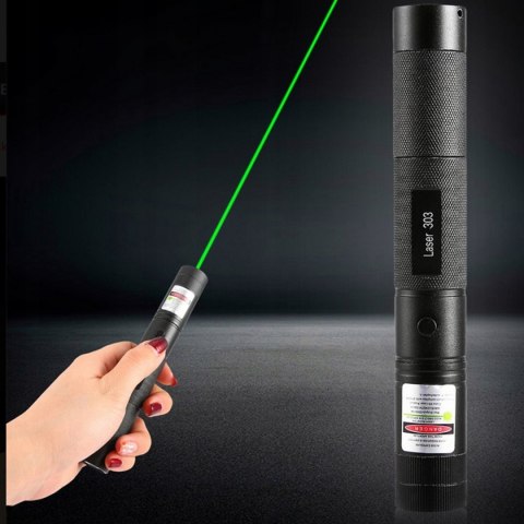 Zielony Wskaźnik Laserowy 50000Mw Z Ładowarką I Soczewką Gwiazd