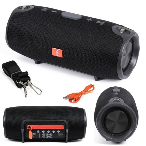 BEZPRZEWODOWY MOCNY BOOMBOX BLUETOOTH 4.1 RADIO FM USB/SD 2200MAH POWERBANK