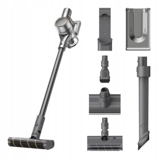 BEZPRZEWODOWY RĘCZNY ODKURZACZ PIONOWY DREAME R20 BEZWORKOWY 27000PA MOCNY