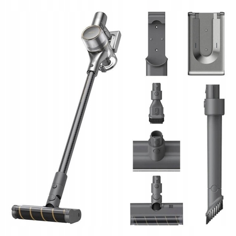 BEZPRZEWODOWY RĘCZNY ODKURZACZ PIONOWY DREAME R20 BEZWORKOWY 27000PA MOCNY