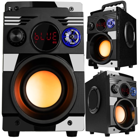 BOOMBOX PARTYTECH BIGWOW MOCNY 800W - BLUETOOTH MP3/FM USB AUX, TWS, IPX6