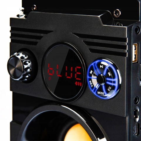 BOOMBOX PARTYTECH BIGWOW MOCNY 800W - BLUETOOTH MP3/FM USB AUX, TWS, IPX6