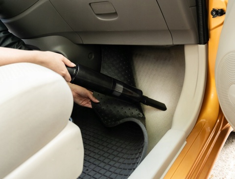 Bezprzewodowy Odkurzacz Samochodowy Ręczny Filtr Hepa Mocny 120W +Końcówki