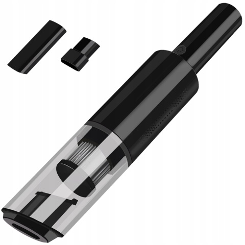 Bezprzewodowy Odkurzacz Samochodowy Ręczny Filtr Hepa Mocny 120W +Końcówki