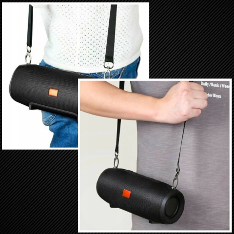 GŁOŚNIK CHARGE MOCNY BASS 40W BLUETOOTH FM POWERBANK 3600MAH 15H PRACY IPX7