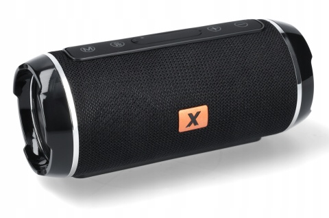 GŁOŚNIK PRZENOŚNY XTECH BLUETOOTH 5.1 USB/SD/FM AUX, ODPORNY NA ZACHLAPANIA