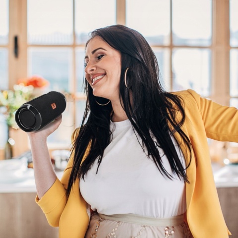 GŁOŚNIK PRZENOŚNY XTECH BLUETOOTH 5.1 USB/SD/FM AUX, ODPORNY NA ZACHLAPANIA