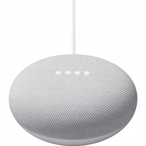 GOOGLE NEST MINI SZARY CHALK - INTELIGENTNY GŁOŚNIK Z ASYSTENTEM GOOGLE