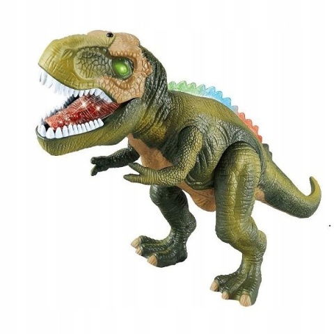 INTERAKTYWNY DINOZAUR LED ZDALNIE STEROWANY - REALISTYCZNE EFEKTY DŹWIĘKOWE