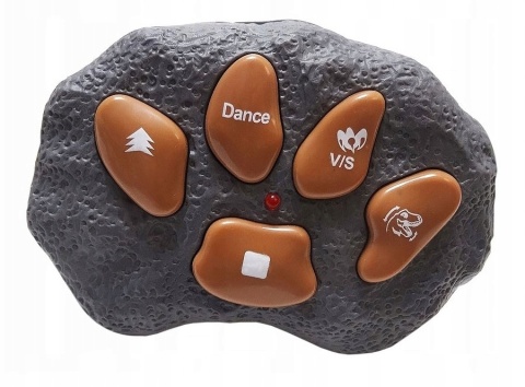 INTERAKTYWNY DINOZAUR LED ZDALNIE STEROWANY - REALISTYCZNE EFEKTY DŹWIĘKOWE