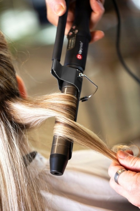 LOKÓWKA TITANIUM PRO 19MM Z KLIPSEM DO SALONÓW PODWÓJNY GRZEJNIK CERAMICZNY