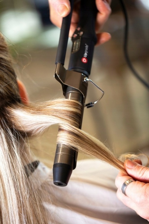 LOKÓWKA TITANIUM PRO 19MM Z KLIPSEM DO SALONÓW PODWÓJNY GRZEJNIK CERAMICZNY