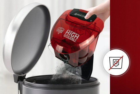 ODKURZACZ BEZWORKOWY CYKLONOWY DOMOWY HEPA TURBOSZCZOTKA LEKKI MOCNY 4200Wt