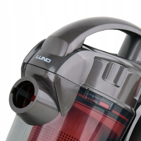 ODKURZACZ CYKLONOWY BEZWORKOWY HEPA TURBOSZCZOTKA LUND 700W 5 SZCZOTEK