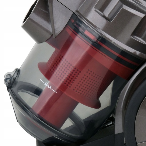 ODKURZACZ CYKLONOWY BEZWORKOWY HEPA TURBOSZCZOTKA LUND 700W 5 SZCZOTEK