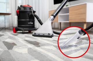 ODKURZACZ PIORĄCY DO DYWANÓW TAPICERKI LEHMANN DO PRANIA WĄSKA SSAWKA