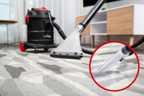 ODKURZACZ PIORĄCY DO DYWANÓW TAPICERKI LEHMANN DO PRANIA WĄSKA SSAWKA