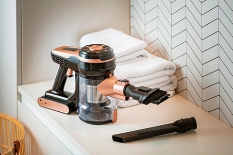 Odkurzacz Pionowy Bezprzewodowy Ręczny Bezworkowy 2w1 ELEKTROSZCZOTKA HEPA