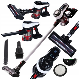 Odkurzacz Pionowy Bezprzewodowy Ręczny Bezworkowy 2w1 ELEKTROSZCZOTKA HEPA