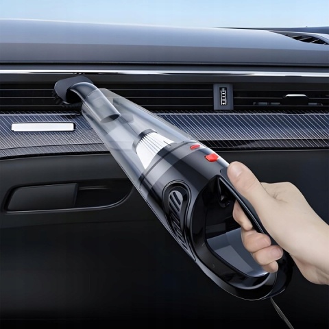 Odkurzacz Samochodowy BEZWORKOWY CYKLONOWY Ręczny Hepa Do Auta Domu+GRATIS