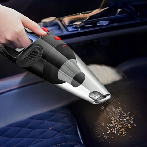 Odkurzacz Samochodowy BEZWORKOWY CYKLONOWY Ręczny Hepa Do Auta Domu+GRATIS