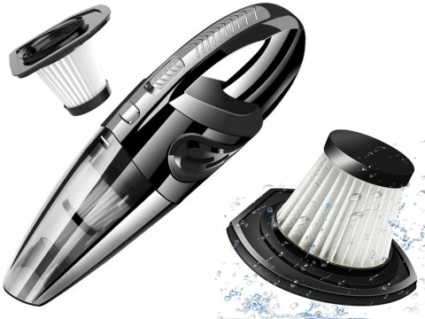 Odkurzacz Samochodowy Bezprzewodowy Ręczny Mocny