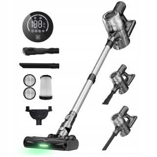 PROSCENIC P12 Odkurzacz pionowy bezprzewodowy 2w1 400W 1,2L SZCZOTKA LED