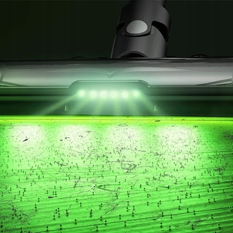 PROSCENIC P12 Odkurzacz pionowy bezprzewodowy 2w1 400W 1,2L SZCZOTKA LED