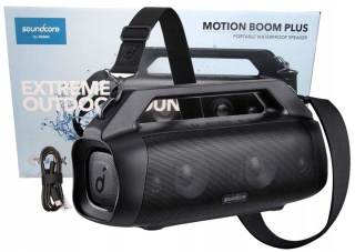 PRZENOŚNY GŁOŚNIK ANKER MOTION BOOM PLUS PRO 80W IP67 BASSUP 13400MAH 20H