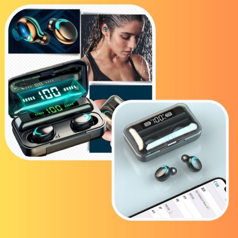 PRZENOŚNY GŁOŚNIK BLUETOOTH 5.1 RGB 5W OKRĄGŁY CZARNY USB-C KOLOROWE LEDY