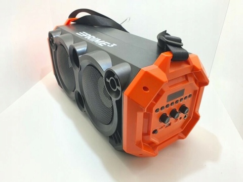 PRZENOŚNY GŁOŚNIK PRIME3 BLUETOOTH KARAOKE 100W USB/SD FM LED BASS REFLEX