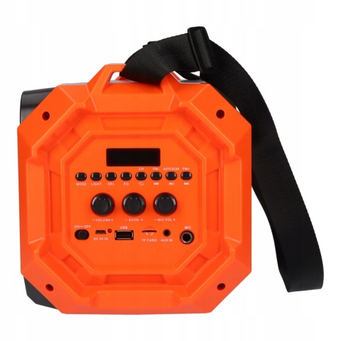 PRZENOŚNY GŁOŚNIK PRIME3 BLUETOOTH KARAOKE 100W USB/SD FM LED BASS REFLEX