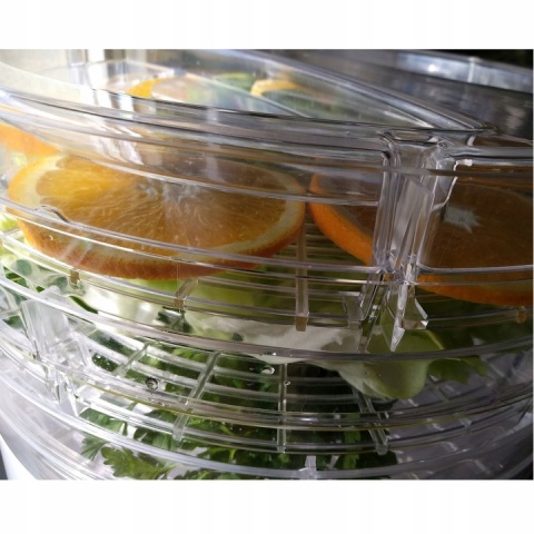 SUSZARKA ESPERANZA 250W 5 SITA - SZYBKIE SUSZENIE OWOCÓW, WARZYW I MIĘSA