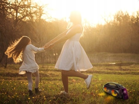 SVEN GŁOŚNIK PRZENOŚNY BOOMBOX IMPREZOWY 40W BLUETOOTH, USB, FM, IPX5, LED