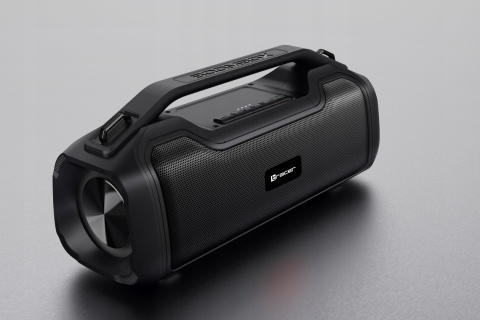 TRACER BIGBOY TWS 40W GŁOŚNIK MOBILNY IPX5 3600MAH POWERBANK RGB LED CZARNY