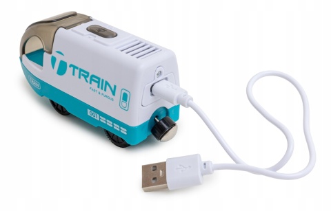 ZDALNIE STEROWANA KOLEJKA ELEKTRYCZNA Z DŹWIĘKAMI, KOMPATYBILNA Z DORIS