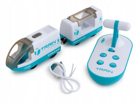 ZDALNIE STEROWANA KOLEJKA ELEKTRYCZNA Z DŹWIĘKAMI, KOMPATYBILNA Z DORIS