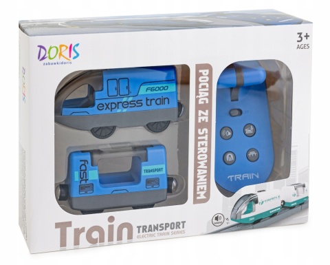 ZDALNIE STEROWANA KOLEJKA ELEKTRYCZNA Z DŹWIĘKAMI, KOMPATYBILNA Z DORIS