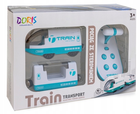 ZDALNIE STEROWANA KOLEJKA ELEKTRYCZNA Z DŹWIĘKAMI, KOMPATYBILNA Z DORIS